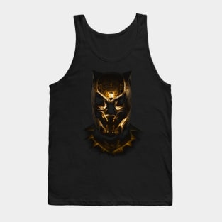 Black Panther Neon Style Tank Top